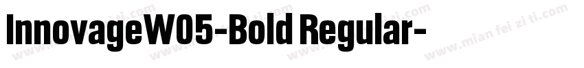 InnovageW05-Bold Regular字体转换